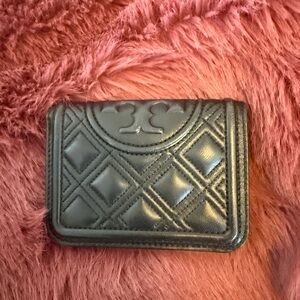 Elegant Black Embossed Wallet